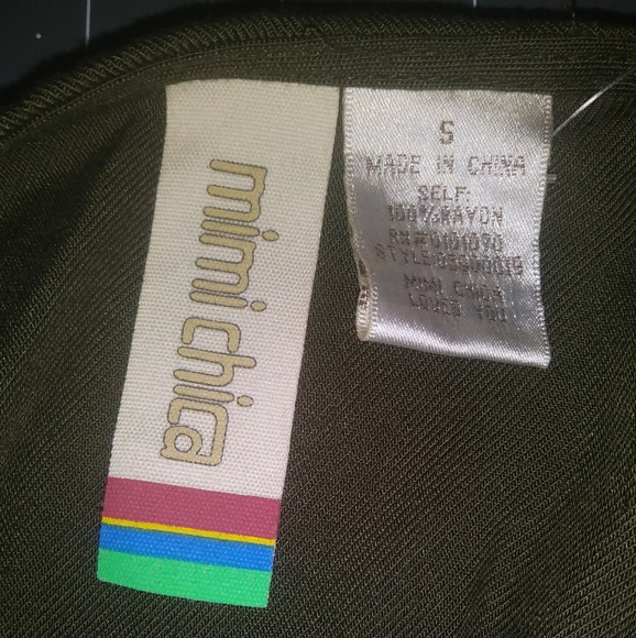 NWOT MiMi Chica Maxi Dress w/Slit Button Down - Picture 8 of 8